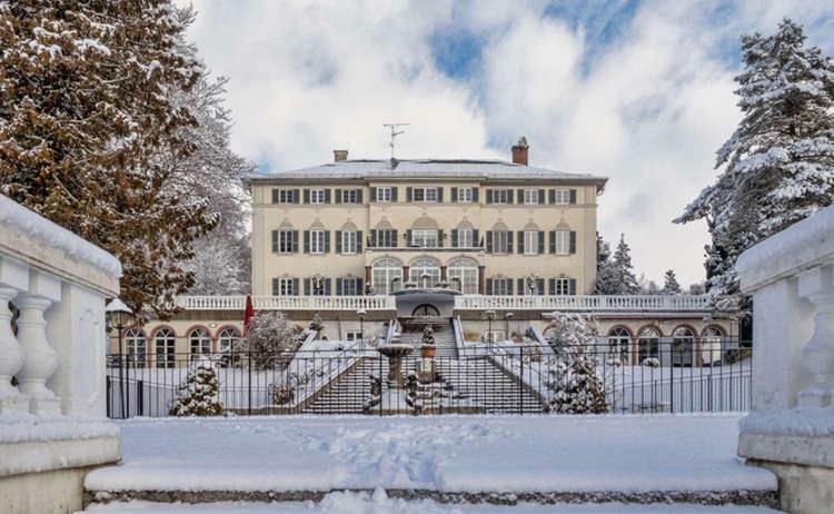 Gastehaus Schloss Abtsee Hotel Laufen Eksteriør billede